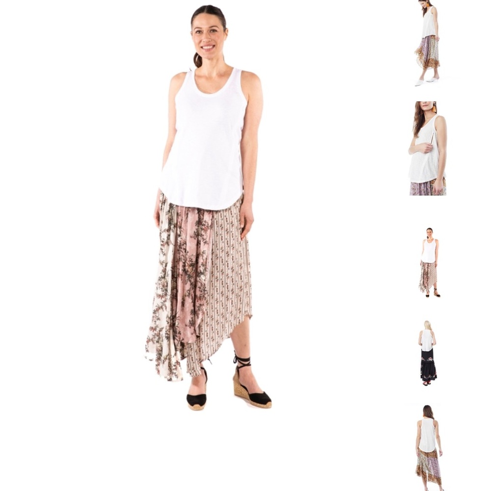 Loyal Hana maternity/breastfeeding tank white